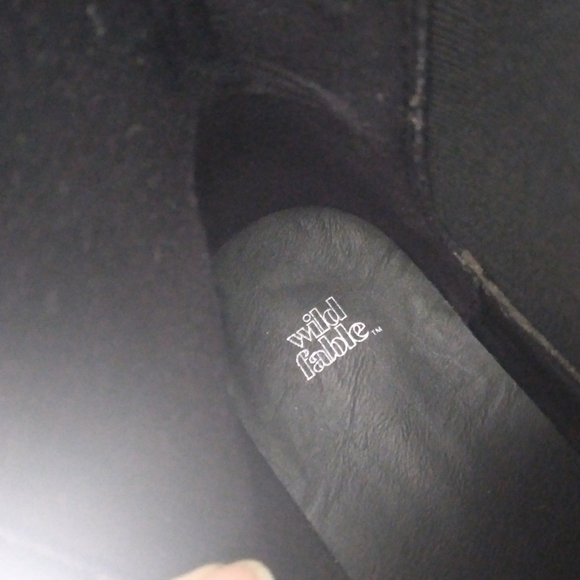 Wild fable black chunky soles women's boots - Picture 9 of 9